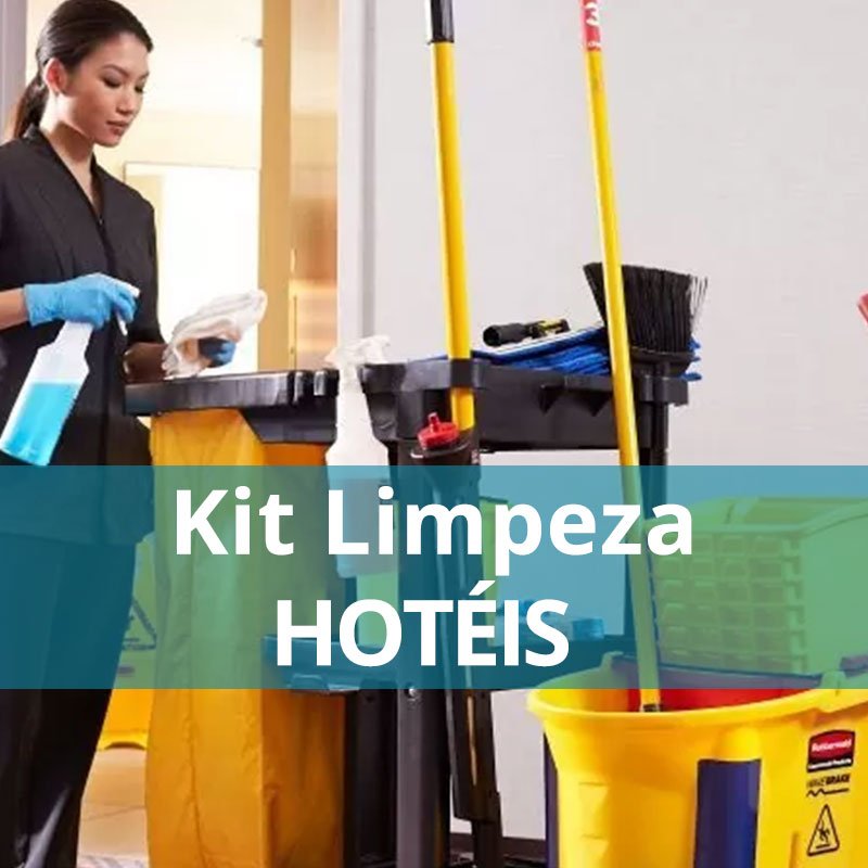 Kit Limpeza para Hotéis