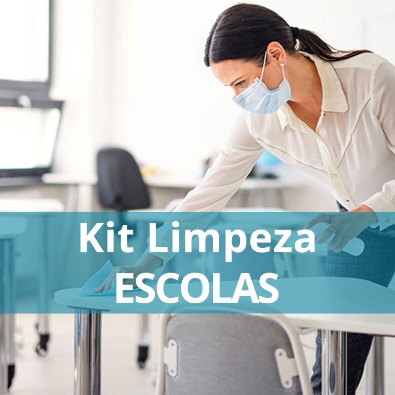 Kit Limpeza para Escolas