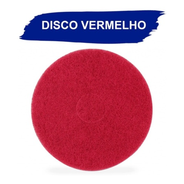 Disco Vermelho para Enceradeira 410mm – Super Pro