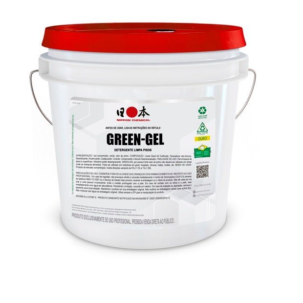 Detergente Desengraxante Green-Gel 10kg- Nippon