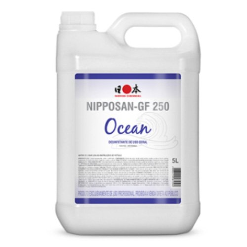 Desinfetante e Limpador de Uso 5L Geral Nipposan Gf-250 Ocean- Nippon