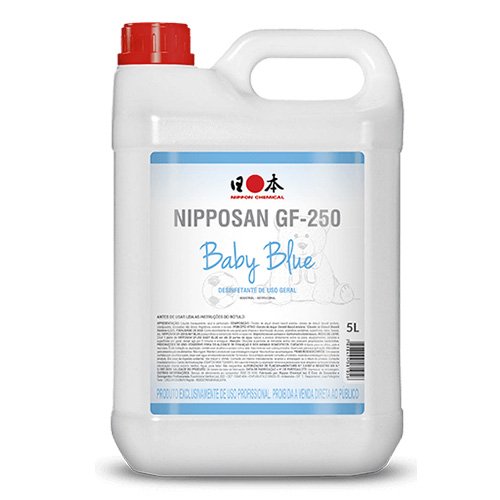 Desinfetante e Limpador De Uso Geral 5L Nipposan Gf-250 Baby Blue- Nippon