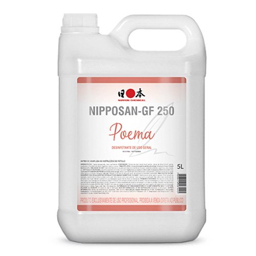 Desinfetante e Limpador De Uso Geral 5L Nipposan Gf-250 Poema- Nippon