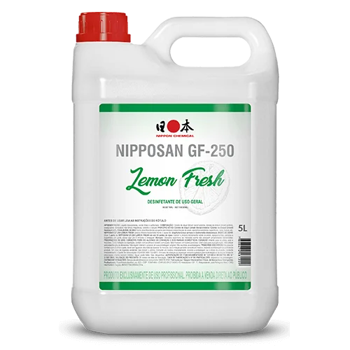 Desinfetante e Limpador De Uso Geral Nipposan Gf-250 Lemon Fresh- Nippon